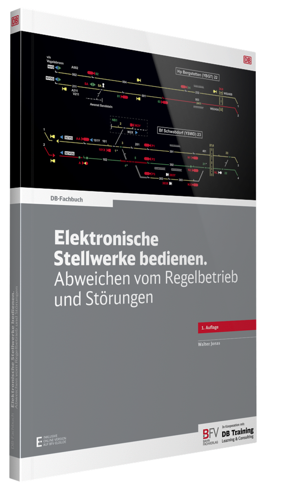 Buchcover_Elektronische Stellwerke bedienen. Abweichen vom Regelbetrieb