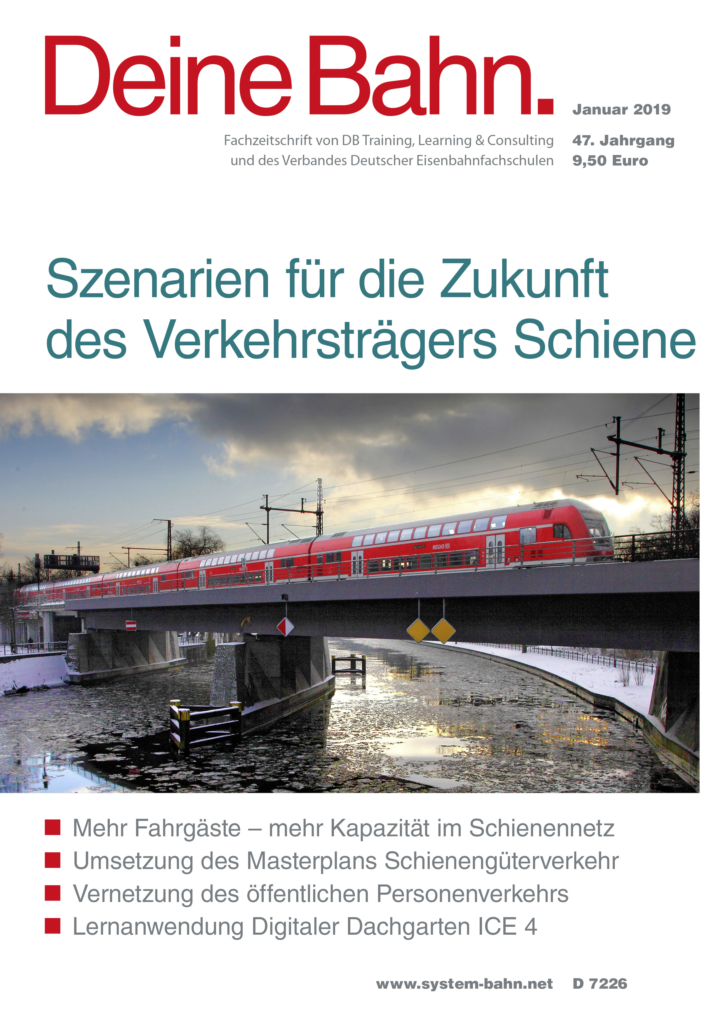 umschlagmotiv fachzeitschrift deine bahn_januar 2019